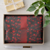 rood hartjes tissuepapier (Geschenk)