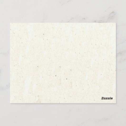 Rood hartleder briefkaart (Achterkant)