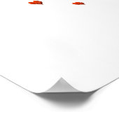 Rood hartleder poster (Hoek)