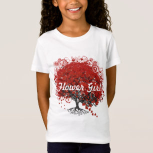 Rood hartleder t-shirt
