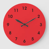 Rood, helder rood, effen kleur