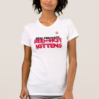 Rood-Hot Kittens Tank-top T-shirt
