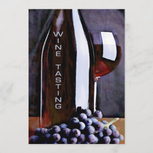 Rood in de Shadows Wine Tasting Kaart