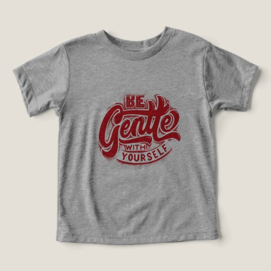 Rood Inspirerend Quote Typografie T-shirt Ontwerp (Design voorkant)
