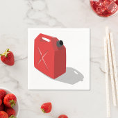 Rood Jerrican Papieren servetten