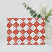 ROOD KARAAT MOZAÏEK 3.5x5 Plat Kaart / Horizontaal (Staand voorkant)