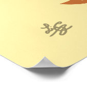 Rood Kardinaal Poster (Hoek)