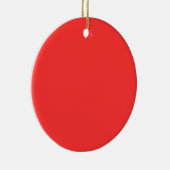 Rood Keramisch Ornament (Rechts)
