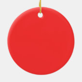 Rood Keramisch Ornament (Achterkant)