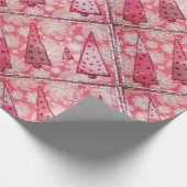 Rood kerst met collage TRes Cadeaupapier (Hoek)