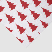 Rood kerstboompapier tissuepapier (Detail)