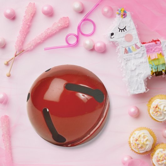 Rood kerstboomschilderfeest feestdag papieren bordje (Feest)