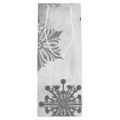 Rood kerstcadeau voor feestdag Wijn Gift Bag Wijn Cadeautas (Achterkant)