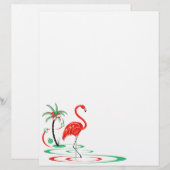 Rood kerstcadeorpapier (Voorkant / Achterkant)