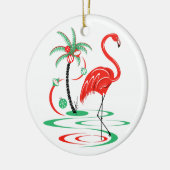 Rood kerstfeest ornament (Links)