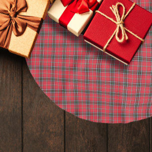 Rood kerstpantserpatroon kerstboom rok