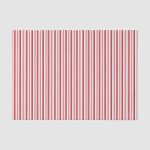Rood kerstsnoepriet gestreept papier