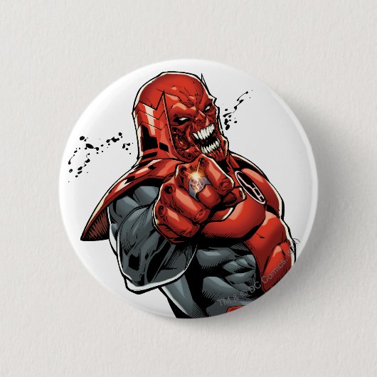 Rood lantaarnkorps - Rage Leaning 2 Ronde Button 5,7 Cm (Voorkant)