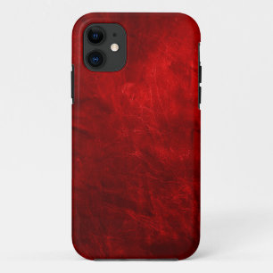 Rood leder iPhone 11 hoesje