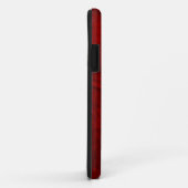 Rood leder Case-Mate iPhone case (Achterkant/rechts)