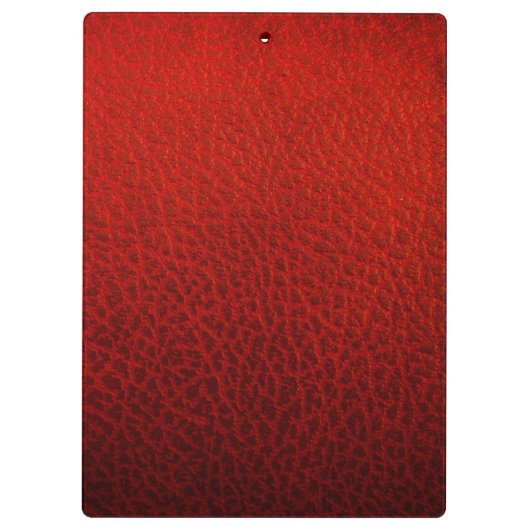 Rood leder klembord (Achterkant)