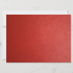 Rood lederen textiel kaart