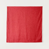 Rood lederen textuur wandkleed (Voorkant (horizontaal))