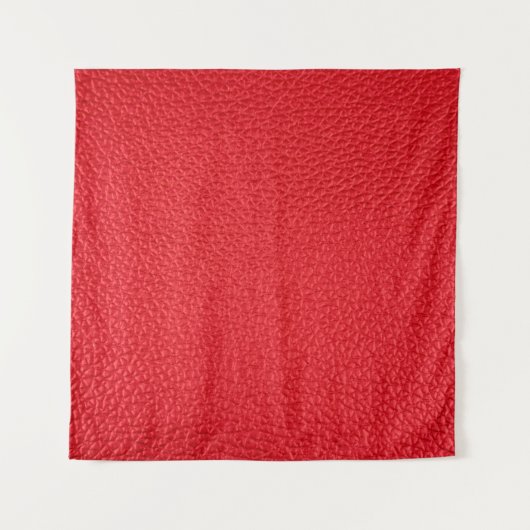 Rood lederen textuur wandkleed (Voorkant)