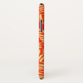 Rood lef botanische afdrukken Case-Mate iPhone case (Achterkant / rechts)