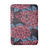 Rood lila op donkerblauw badmat (Voorkant Verticaal)