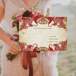 Rood, Limoen en Oranje  Paisley Peacock RSVP