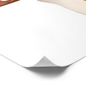 Rood maar verdrietig poster (Hoek)