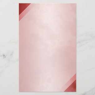 Rood marmer Briefpapier 5,5 x 8,5 inch