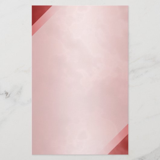 Rood marmer Briefpapier 5,5 x 8,5 inch (Voorkant)
