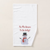 Rood met wit handdoek (Handdoek)