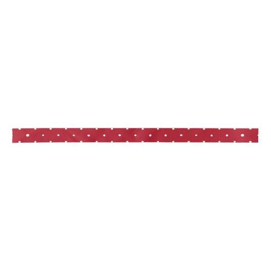 rood met witte stippen lint (Voorkant)