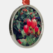 Rood Metalen Ornament (Rechts)