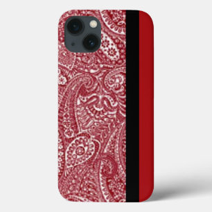 Rood mini-draagtas met modern design iPhone 13 hoesje