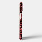 Rood netwerk van roestvast en gevlekt draad Case-Mate iPhone case (Achterkant / Rechts)