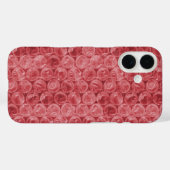 Rood omlooppatroon Case-Mate iPhone case (Achterkant (horizontaal))