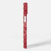 Rood omlooppatroon Case-Mate iPhone case (Achterkant / Rechts)