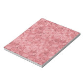 Rood omlooppatroon notitieblok (Gedraaid)