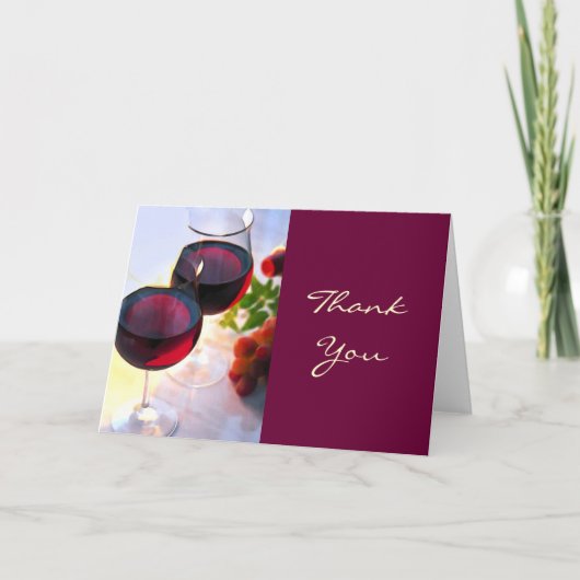 Rood op de middag Bedankt (Voorkant)