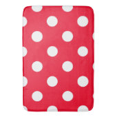 Rood op sneeuw badmat (Voorkant Verticaal)