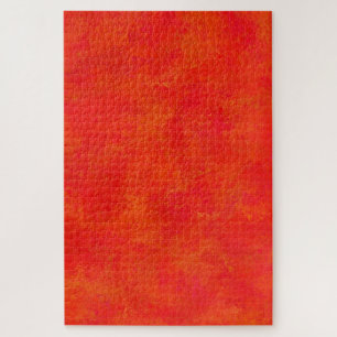 Rood Oranje Abstract Patroon Legpuzzel