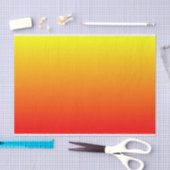 Rood, Oranje en Geel verloop van de Waterverf Tissuepapier (Craft)