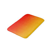 Rood Oranje Geel Blend Badmat (Gekanteld)