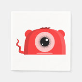 Rood Oso Papieren servetten (Voorkant)