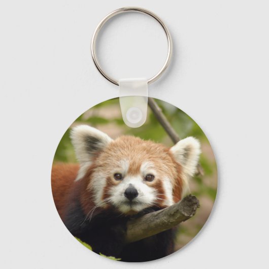rood-panda-005 sleutelhanger (Voorkant)