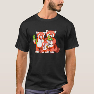 Rood Panda Beer Zookeeper Zoogoer Wildlife Animal T-shirt